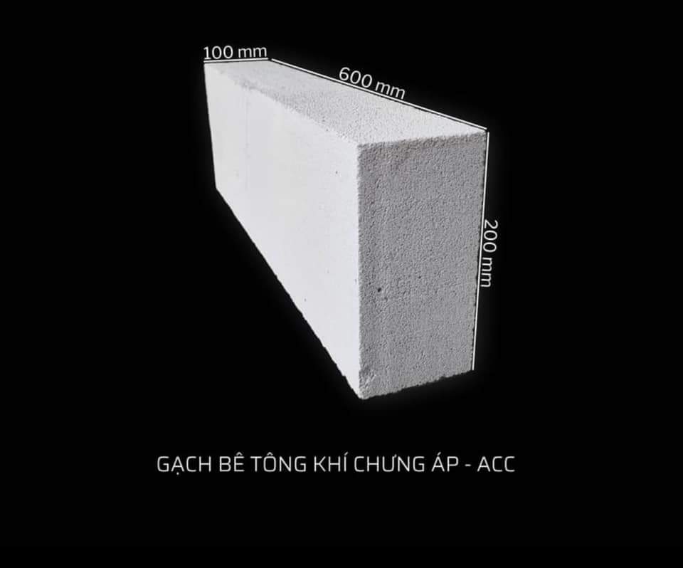 gạch bê tông khí chưng áp acc